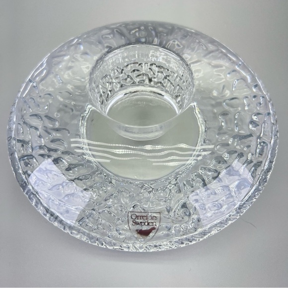 Swedish Orrefors Candleholder - Picture 1 of 8